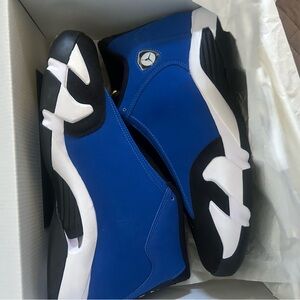 Jordan Blue and Black Sneakers